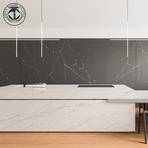 Đầy đủ cơ thể in thạch anh đánh bóng 20mm 30mm bán buôn nhân tạo Quartz <span class=keywords><strong>slab</strong></span> cho bàn bếp - Product Image 3