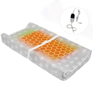 Portable Baby Heating Pad Far Infrared Nursing Changing Table Waterproof Sponge Baby Massage <b>Cover</b> for Diaper Changes - Product Image 1