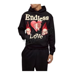 Sweat-shirt à capuche surdimensionné respirant en polyester/coton doublé polaire pour homme, personnalisé OEM, avec logo brodé, idéal pour les tailles plus. - Product Image 1
