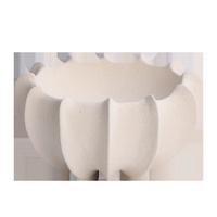 Corbeille à fruits en céramique en forme de coquille, style nordique minimaliste, pour salon, table basse, rangement de collations et bonbons