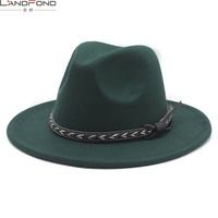 Landfond Vente en gros d'accessoires de chapeaux populaires européens et américains, chapeaux hauts classiques, chapeau de cowboy