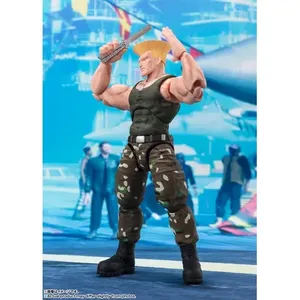 Bandai S.H. Figuarts per Street Fighter astuzia 2 nuovo personaggio dei cartoni animati figurina per la raccolta di decorazione modello giocattolo in scatola - Product Image 6