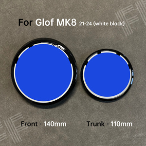 Nuevos Emblemas para <span class=keywords><strong>Golf</strong></span> MK8, Repuesto 5H0 853 601, 140mm/110mm, Emblema Delantero y Trasero para <span class=keywords><strong>Golf</strong></span> MK7 - Product Image 2