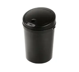 9L automatische elektronische kleine Mülleimer Kunststoff rund Großhandel Küchen sensor Kunststoff Mülleimer/Abfall behälter