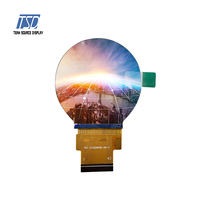 Layar Lcd Bulat Kecil, Resolusi 480X480 2.1 Inci untuk Barang Putih