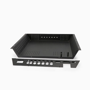 Fabricación de Chapa Metálica Personalizada, Rack Metálico de 19 Pulgadas con Recubrimiento en Polvo, Chasis de Servidor de Chapa Metálica, Caja de Almacenamiento de Equipos - Product Image 4