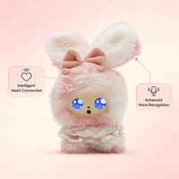 Compañero de Idiomas con IA Multilingüe, de Peluche, Relleno de Algodón PP, Altura Ajustable de 11-30 cm, Calidad Nativa, Interactivo e Inteligente, Venta al Por Mayor