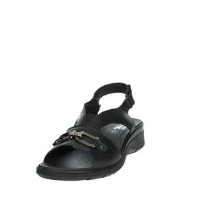 Women's Low <b>Sandal</b> 757390 Beige Heeled <b>Sandals</b> - Product Image 6