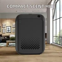 Vente chaude 501F Noir 12V 8W 400ml Smart Lock Électrique Huile Essentielle Aroma Diffuseur Machine Sans Eau Parfum Ménage En Plastique