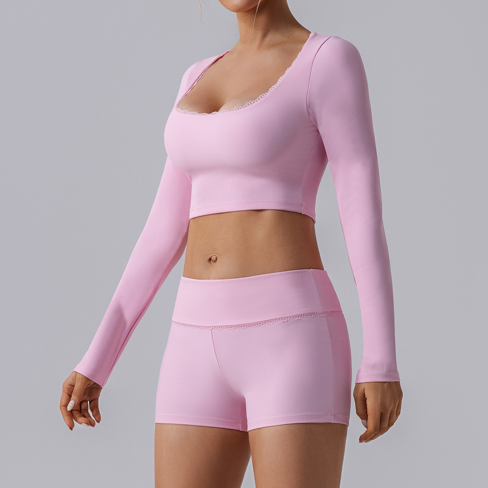 Pink Top+Shorts