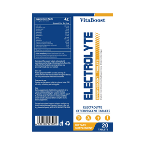 Tableta Efervescente de Disolución Rápida de Alta Calidad de Marca Privada 1000mg, Suplemento Dietético para el Apoyo Inmunológico OEM - Product Image 4