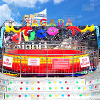 Manèges de Parc d'Attractions Chine : Manège Tagada Disco sur Remorque