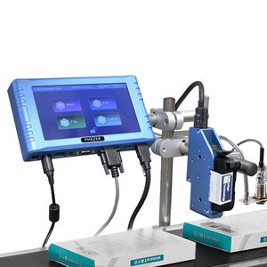 Impresora TIJ Máquina de impresión digital continua Impresora térmica de inyección de tinta Codificadores de fecha Compatible con impresora de datos variables para trabajo en línea - Product Image 1