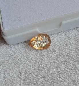 Cabochon en forme de poire en vrac de pierres précieuses de pierre de soleil naturelle de haute qualité avec approvisionnement en vrac de prix de gros de coupe à facettes - Product Image 3