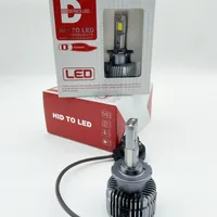 Phares LED D1S D3S 55W 4300Lm, ampoules de voiture super lumineuses D2S D4S D2R D4R D5S D8S, mini Canbus 1:1