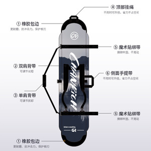 Housse de protection pour ski You Are Now S145x29cm M150x30cm L155x31cm, sac de ski imperméable, étui de rangement pour snowboard - Product Image 4