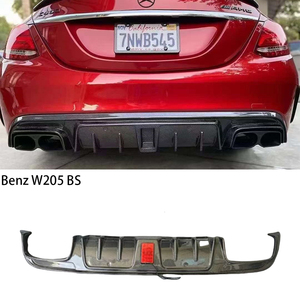 ดิฟฟิวเซอร์หลังคาร์บอนไฟเบอร์ทรงสปอร์ต สำหรับรถยนต์ C-Class W205 4 ประตู ปี 2015-2021 - Product Image 1