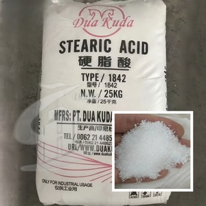 Conservantes de muestra gratis Aditivos industriales naturales 1820 1838 Ácido esteárico para Acelerador de vulcanización de caucho CAS 57 11 4 - Product Image 1