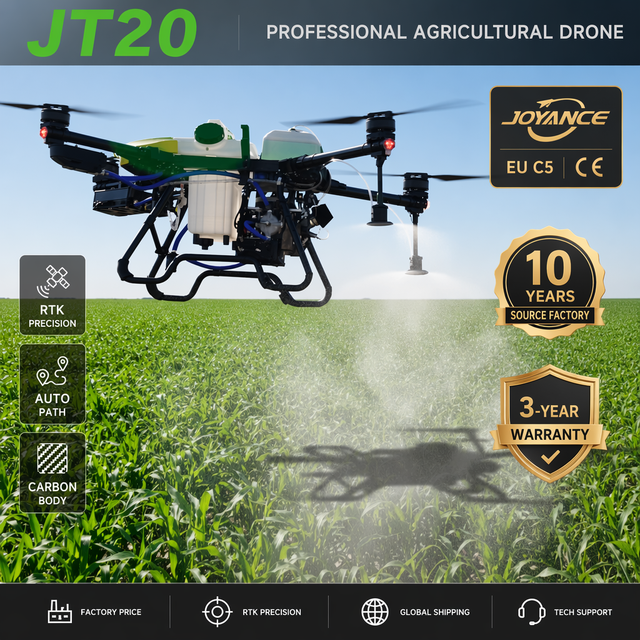 Smart Agriculture Drone Vineyard Spraying EU C5 Compliance Professional Crop Protection Mission Industrial Scale Tech Support