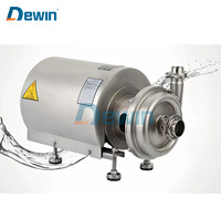Pompe centrifuge sanitaire en acier inoxydable de marque DEYI, modèle SCP, pour produits laitiers, boissons, jus, bière, eau propre, qualité alimentaire 304