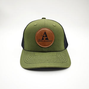 Gorra Trucker Richardson 112 OEM al por mayor, deportiva de verano, transpirable, de malla, con visera curva de algodón, parche de cuero y etiqueta plegada. - Product Image 2