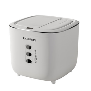 Rice Barrel Automatic Lid Opening 30L Insect Proof Sealed Storage For Grains And Cereals - Product Image 1