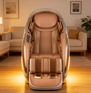 <span class=keywords><strong>Technique</strong></span> de massage 3D intelligente à plusieurs points, réflexologie plantaire en 3 étapes, soutien enveloppant complet du mollet, grand panneau de commande, zéro pression corporelle - Product Image 1