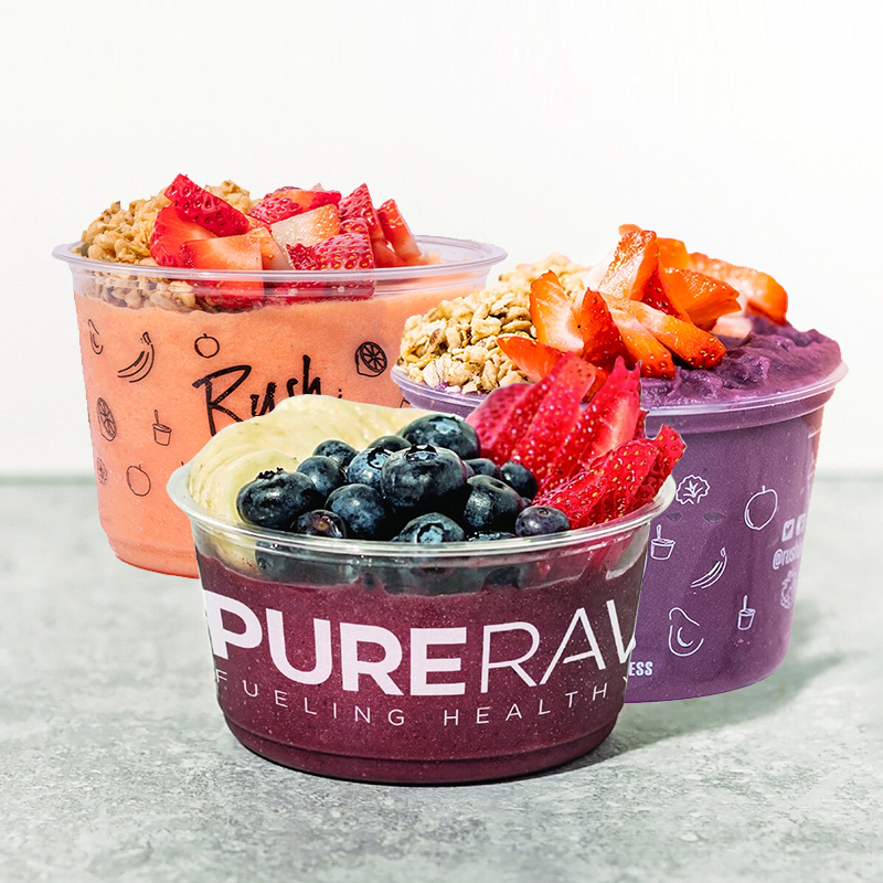 Bowl Berry Greens Acai And Juice Bar Elegant Dining: Top Quality
