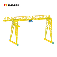 Grue à portique à poutre simple de type MH de marque Nucleon, nouvelle génération, 3 tonnes, 5 tonnes, 10 tonnes, 20 tonnes, pour application en entrepôt