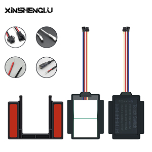 ไฟกระจกห้องน้ำ LED แบบสัมผัสขนาดเล็กปรับแต่งได้ พร้อมสวิตช์เซ็นเซอร์เหนี่ยวนำแบบสามสี/สีเดียว สีน้ำเงิน รองรับไฟฟ้า 12V/24V แบบคู่ - Product Image 3