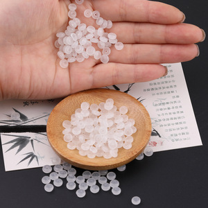 Crystal Glass Beads 6.5mm Round Loose <b>Spacers</b> For Bracelet Making Jewelry DIY Accessories - Product Image 2