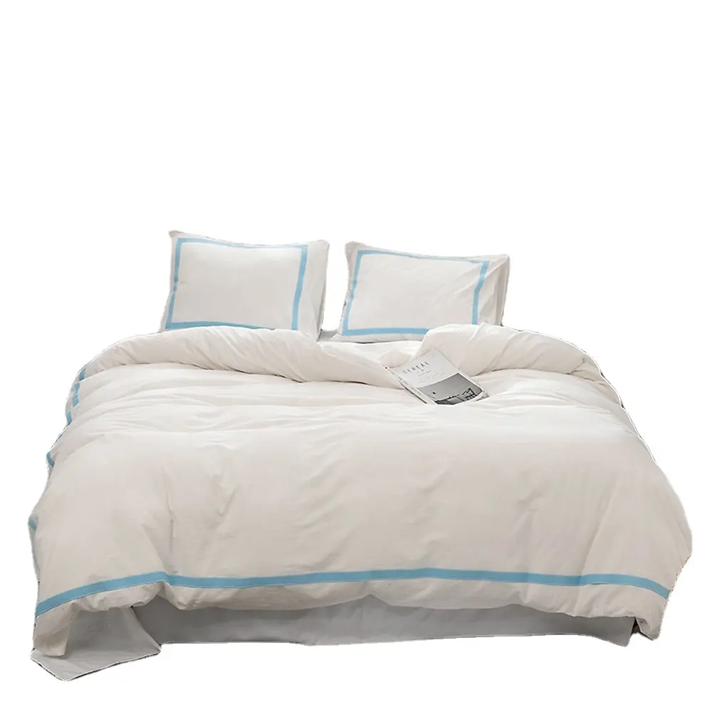 New design wash cotton twin size bed duvet cover for home