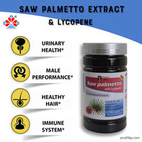 Capsule de croissance capillaire à base de plantes pour adultes en bonne santé, bloqueur de DHT, mélange naturel de palmier nain, lycopène, pygeum, non destiné aux femmes enceintes, 90 500 mg