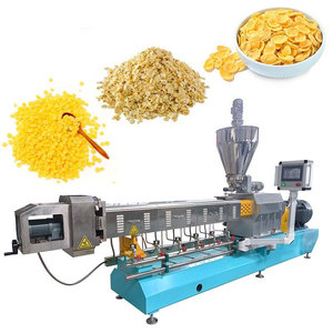 Ligne de production de céréales automatiques sur mesure OEM à faible MOQ pour la fabrication de flocons de maïs et de céréales pour le petit-déjeuner - Product Image 1