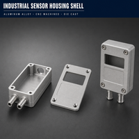 Boîtier de capteur industriel personnalisé OEM ODM en alliage d'aluminium, usinage CNC, moulage sous pression, fabricant, fournisseur, pièces