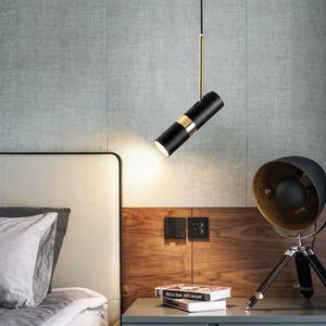 Lámparas Colgantes Pequeñas, Focos LED GU10, Tubo Largo Cilíndrico, Atenuables, Downlights LED Negros - Product Image 4