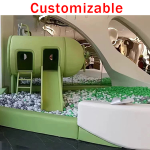 Đầy Màu sắc mềm trẻ em trong nhà Thiết bị sân chơi cho trẻ em với bền bóng Pit crawlers cho khu dân cư sân sau sử dụng - Product Image 5