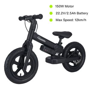 Nuovo Design 12 pollici 2 ruote al litio alimentato a batteria auto-bilanciamento bici elettrica per bambini - Product Image 2