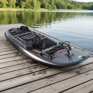 <span class=keywords><strong>Planche</strong></span> de surf électrique à grande vitesse en fibre de carbone, <span class=keywords><strong>planche</strong></span> de sports nautiques motorisée avec aileron, écologique et étanche - Product Image 1