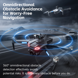 New M7 <strong>Drone</strong> 4K Long Range Professional GPS <strong>Drones</strong> With Dual Camera Obstacle Avoidance Auto Return And Screen Remote For Adults - Product Image 4