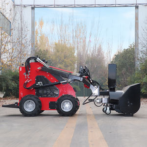 Remote Winter Mini Skid Steer Loader Gasoline Engine PLC High Load Moment Portable Motor Bearing Pump - Product Image 4