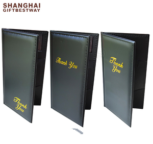 Good Quality and Price of Pvc Hotel Bill Folder Leather <strong>Server</strong> <strong>Book</strong> for Waitress Check Presenter - Product Image 3