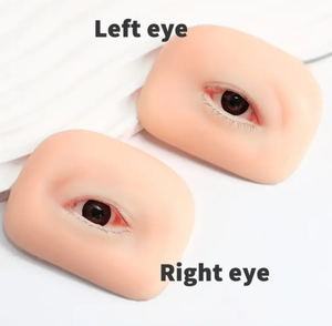 Eyelash Extension Practice Mannequin <b>Head</b> Realistic Open Eyes for Lash Academy <b>Training</b> - Product Image 4