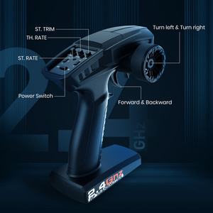 Voiture de course RC tout-terrain 4x4 électrique 2,4G à grande vitesse 50-60 km/h, 4 canaux, échelle 1/10, modèle 206E - Product Image 3