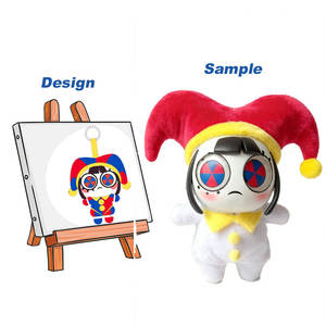 LiangJie çocuk oyuncakları sirk bebekler özel peluş bebek özel renkler 10CM 20CM 30CM özel boyutları - Product Image 1