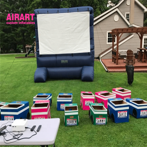 Projecteur <span class=keywords><strong>gonflable</strong></span> avec <span class=keywords><strong>écran</strong></span>, veilleuse, pour film d'extérieur - Product Image 4
