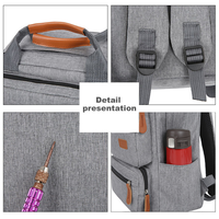 ENSEMBLE DE SACS À DOS POUR ORDINATEUR PORTABLE 3-EN-1 ÉTANCHE AVEC LOGO PERSONNALISÉ, EN MATIÈRE OXFORD, PORT USB ET ANTI-VOL, CAPACITÉ DE 20-39 L – L'IDEE CADEAU PARFAITE