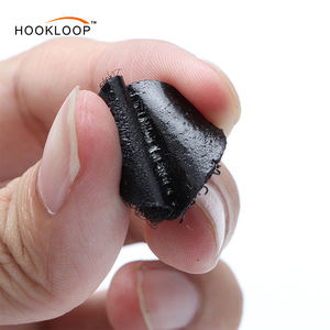 Bandes auto-agrippantes robustes noires avec adhésif puissant et ruban de fixation carré et circulaire <span class=keywords><strong>pour</strong></span> une utilisation à la maison, en extérieur et au bureau - Product Image 5