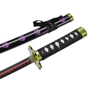 45cm <span class=keywords><strong>Manga</strong></span> une pièce arme poignard lame en acier inoxydable Roronoa Zoro Mini <span class=keywords><strong>Katana</strong></span> Shusui épée métal réplique - Product Image 3