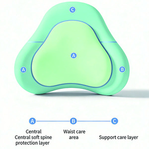 Coussin lombaire à double couche avec tissu respirant, oreiller de soutien pour le dos et la colonne vertébrale, réduit la fatigue, coussin de voiture pour le dos - Product Image 6